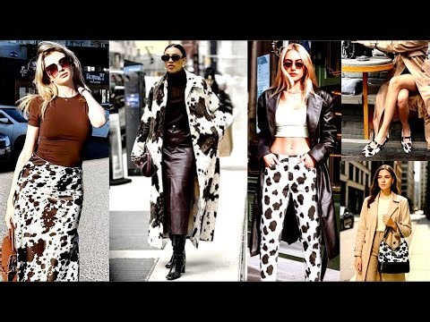 Chic & Bold : The Comeback Of Cow Print In Modern Fashion