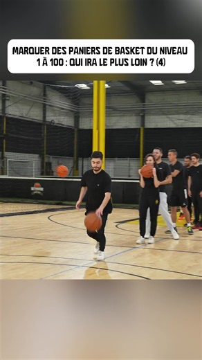 Marquer des paniers de basket niveau 1 à 100 : qui ira le plus loin ?