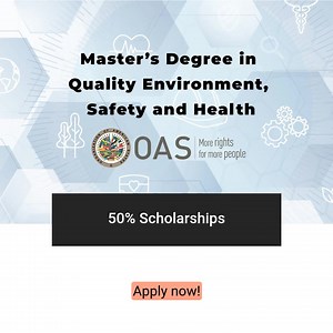Acquire the tools and become an expert with the Master's degree in Quality, Environment, Safety and Health ⚡ 50% scholarships thanks to the OAS and Structuralia 👨‍🏫 A teaching body currently active in leading companies 📚 Updated academic content ⌛ 12 months to complete the program Ask for information and apply for an OAS 50% scholarship. | Structuralia