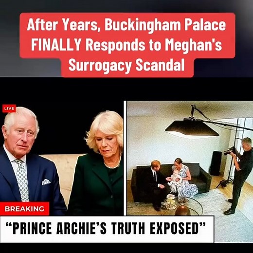 After Years of Silence, Buckingham Palace FINALLY Addresses Meghan’s Surrogacy Scandal! #princeharry #royalfamilydrama #fblifestyle | Breaking Royal 26