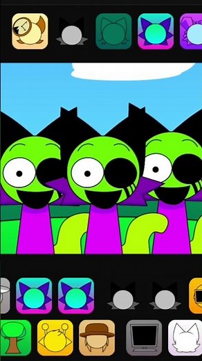 Sprunki Pyramixed (Acid - All Character Version)