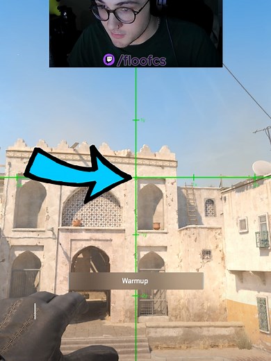 Dust 2 Smoke Lineup for B Doors in CS2