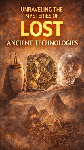UNRAVELING THE MYSTERIES OF LOST ANCIENT TECHNOLOGIES