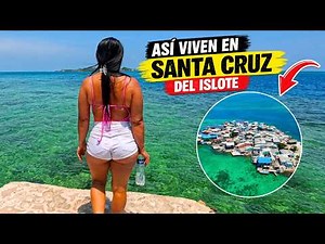 The MOST POPULATED Island in the World | Santa Cruz del Islote