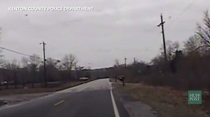 46K views · 252 reactions | A deer surprised a driver in shocking footage released by the police. | AOL | Facebook