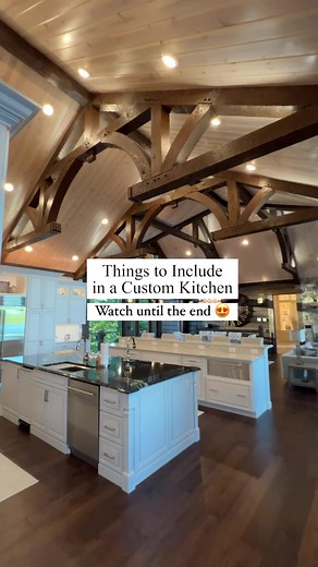 Watch until the end! ✨😍 Every kitchen we design is customized exactly to what the homeowners want! 🎨 Drop a comment on what you love about this kitchen! #kitchen #kitchendesign #kitchendecor #kitcheninspiration #kitchengoals #kitchenideas #kitchencabinets #kitcheninspo #kitcheninspo