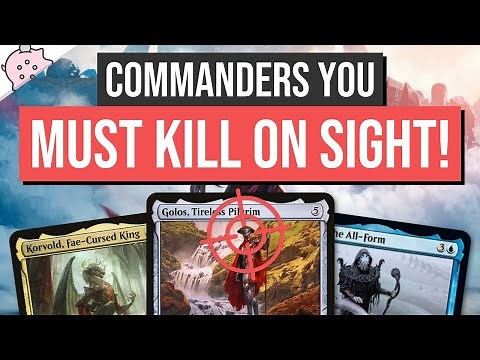 Commanders You Must Kill on Sight! | Enemy #1 | Overpowered Commanders | EDH | MTG | Commander