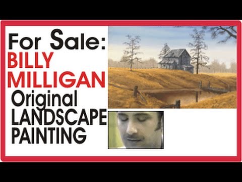 Billy Milligan Painting for Sale - Original Landscape - Multiple-Personality Billy Milligan Painting