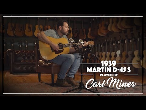 1939 Martin D-45 S played by Carl Miner | Live at Carter Vintage Guitars | Nashville, TN