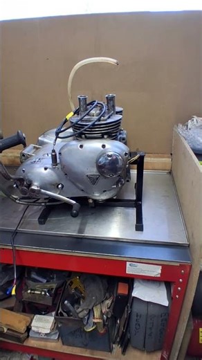 What to do with an old VW roof rack. #Triumph #enginestand #rack