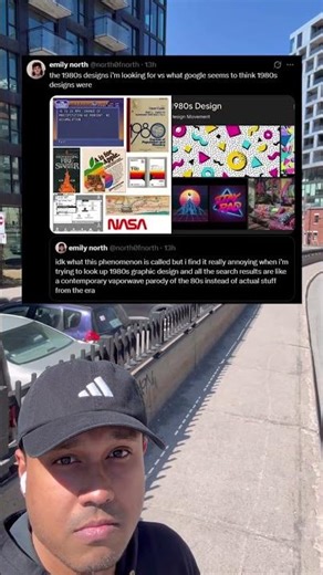 Real 80s Design vs What Google Thinks 80s Design Was #GraphicDesign #80s