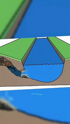 nahhh kali ini Mimin akan menjelaskan yaitu proses terbentuknya Aliran sungai dan tapal kuda, atau oxbow lake, terbentuk akibat perubahan alami pada sungai yang berkelok-kelok (meander). Proses ini terjadi secara bertahap melalui erosi, sedimentasi, dan perubahan jalur aliran sungai. Berikut adalah tahapannya: 1. Pembentukan Meander Sungai yang mengalir di daerah datar cenderung berkelok-kelok (meander) karena erosi dan sedimentasi. Erosi terjadi di sisi luar tikungan akibat kecepatan air yang l