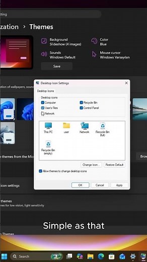 How to Show Desktop Icons in Windows 11