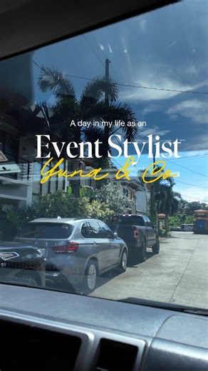 VLOG 1. A day in my life as an Event stylist 🌸 thank you for choosing Yuna & Co Event Styling 💗 venue: Lutgarda’s #backdrop #yunaandcoevents #eventdesign | Yuna & Co Event Styling