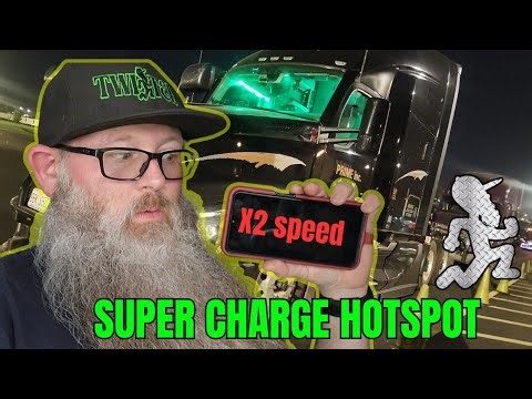 1 Setting for hotspots that double speeds and signal!! TRUCKING DATA