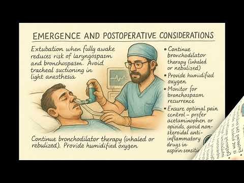 Asthma and Anesthesia | Full Lecture for Anesthetists and ICU Doctors
