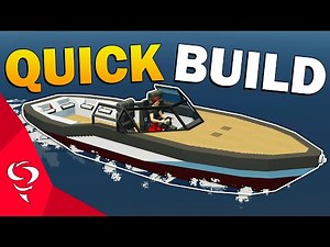 Little Luxury Boat - Quick Build - Stormworks Gameplay