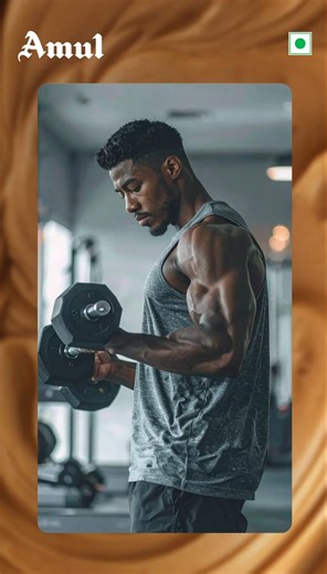 Once you taste it, shutting the jar feels impossible. Amul Peanut Spread, open, scoop, repeat. Order now on: https://shop.amul.com/en/browse/peanut-butter #AmulPeanutSpread #Amul #PowerOfProtein #PeanutButter | Amul