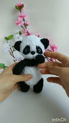 Crochet PATTERN Panda. Panda baby Amigurumi toys. Amigurumi patterns