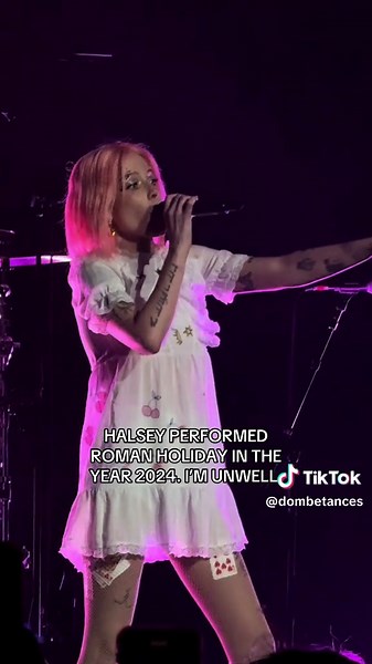 Halsey's Electrifying Performance of Roman Holiday in the Year 2024
