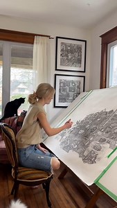 6.8K views · 2K reactions | There’s always that one comment on a viral reel, stating “I could do that with AI”. And all I can say is…go for it ❤️ but you’ll be missing out on the process of the drawing and all the love that is poured into the artwork, over hundreds and hundreds of hours. No matter what you say, AI just isn’t that same as a real artist pouring their time, ideas, and skills into an original artwork. www.annawilsonart.ca | Anna Wilson | Facebook