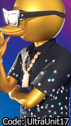 *NEW* Golden Cluster Skin - Fortnite Chapter 7 Season 3 Battle Pass - Lucky Duck Set