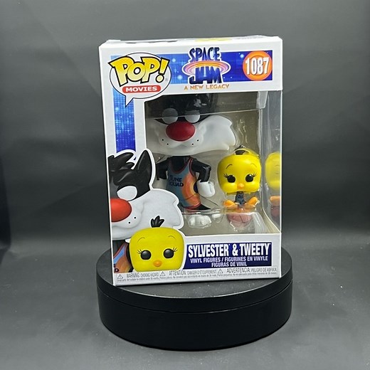 Funko Pop Space Jam Sylvester & Tweety Figure - Black, White, Yellow