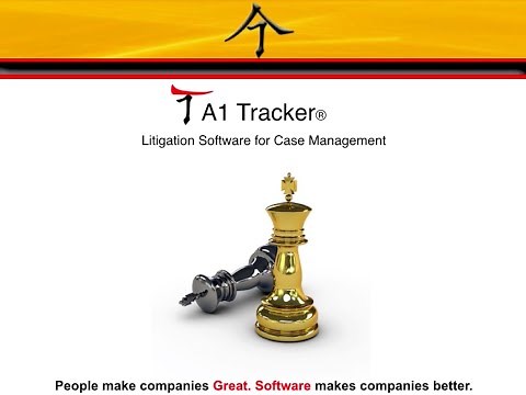 Litigation Software for Case Management by A1 Tracker