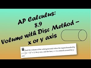 AP Calculus AB/BC Lesson 8.9