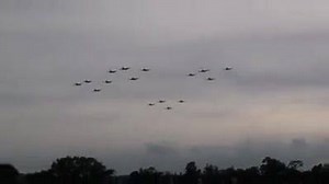 16 Spitfires Flying Together The Sound of Victory " Goosebumps " | I Wear My Poppy With Pride