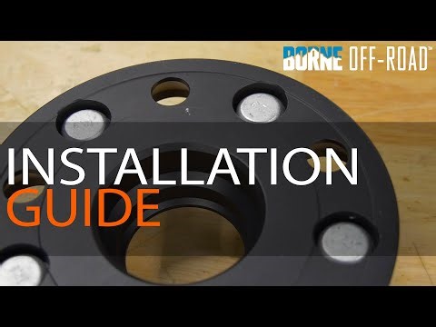 Mishimoto & Borne Off-Road Wheel Spacers Install Guide