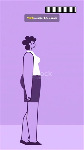 You Won’t Believe What a Spider Bite Does!#shorts #facts #spiderbite