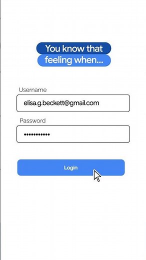 That’s how Password Manager takes logins from ugh to ahh. 😇