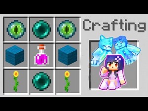 HOW TO CRAFT APHMAU Adopted By GHOSTS IN MINECRAFT