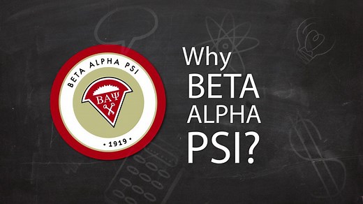Why Beta Alpha Psi?