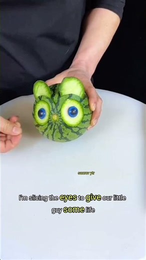 fun food art at home!If you love fruit carving, food art,#shorts