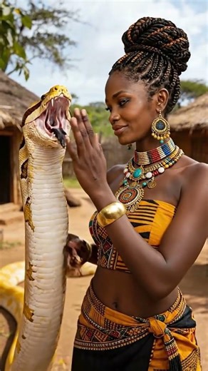 Is it possible to tame a python? #africa #afrohouse