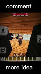 mini dressing room 😂 #minecraft