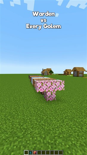 Minecraft Warden vs Every Golem...🤯