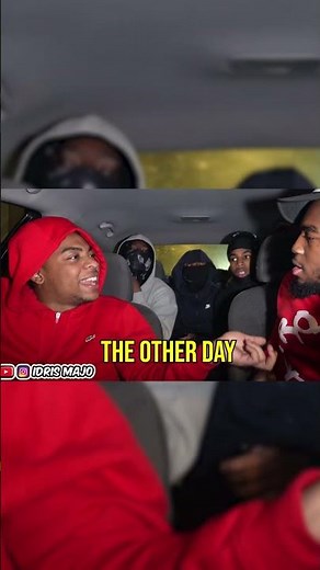 IDRIS MAJO PULLS OUT A GUN ON DOUGIE B