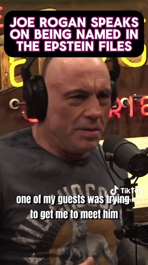 Joe Rogan Discusses Epstein Meeting Setup