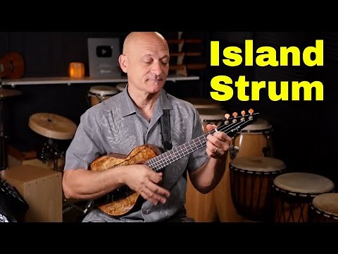 Island Strum // Easy Ukulele Tutorial // Beginning Ukulele Lesson