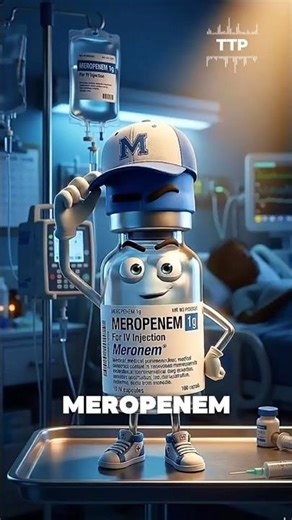 Meropenem: ICU Specialist #healthtips #shorts #edutok
