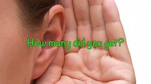 Listening Game - Sound Bingo - Phase 1 Phonics - Listening and Attention