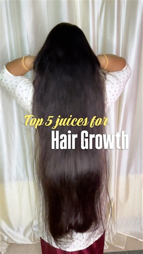 Top 5 Juices for Hair Growth #hairgrowth #haircare #juice #hairgoals #yt #shortsfeed