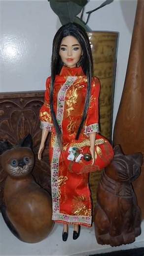 Before and after Barbie transformation #doll #barbie #barbiedoll