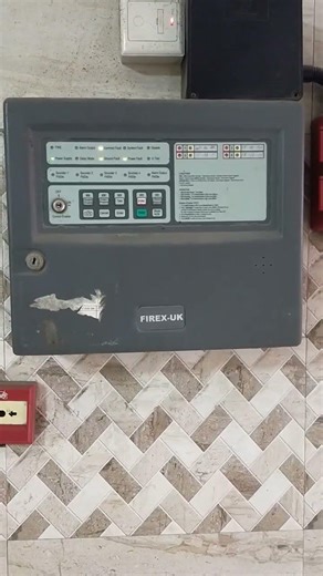 fire alarm control panel fire & safety 🦺#shorts #youtubeshorts