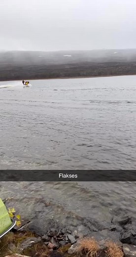 Exciting Snowmobiling Tricks on Water