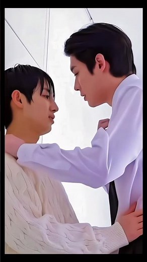 Yoon Dogun x Park Siwoo: A wall-kiss with intense passion! 💥🫦 #theprosecutorsproposal #bl #dammy