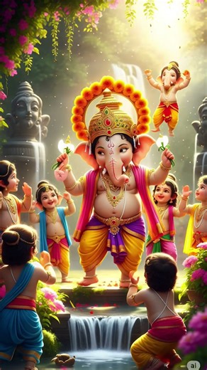 Happy Birthday Ganpati Bappa 🎂#ganesh #love #trending #viral #youtubeshorts #shortvideo #funny #yt🎂🙏